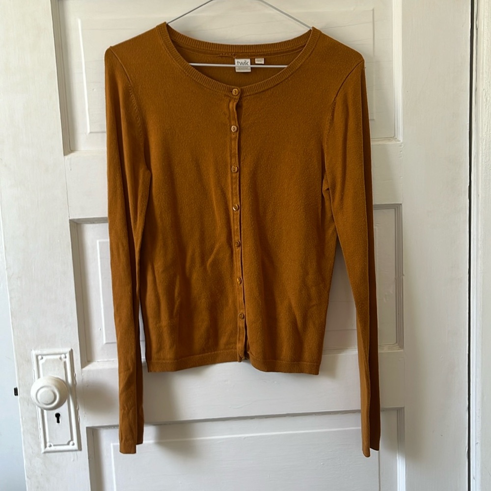 Mustard Cardigan